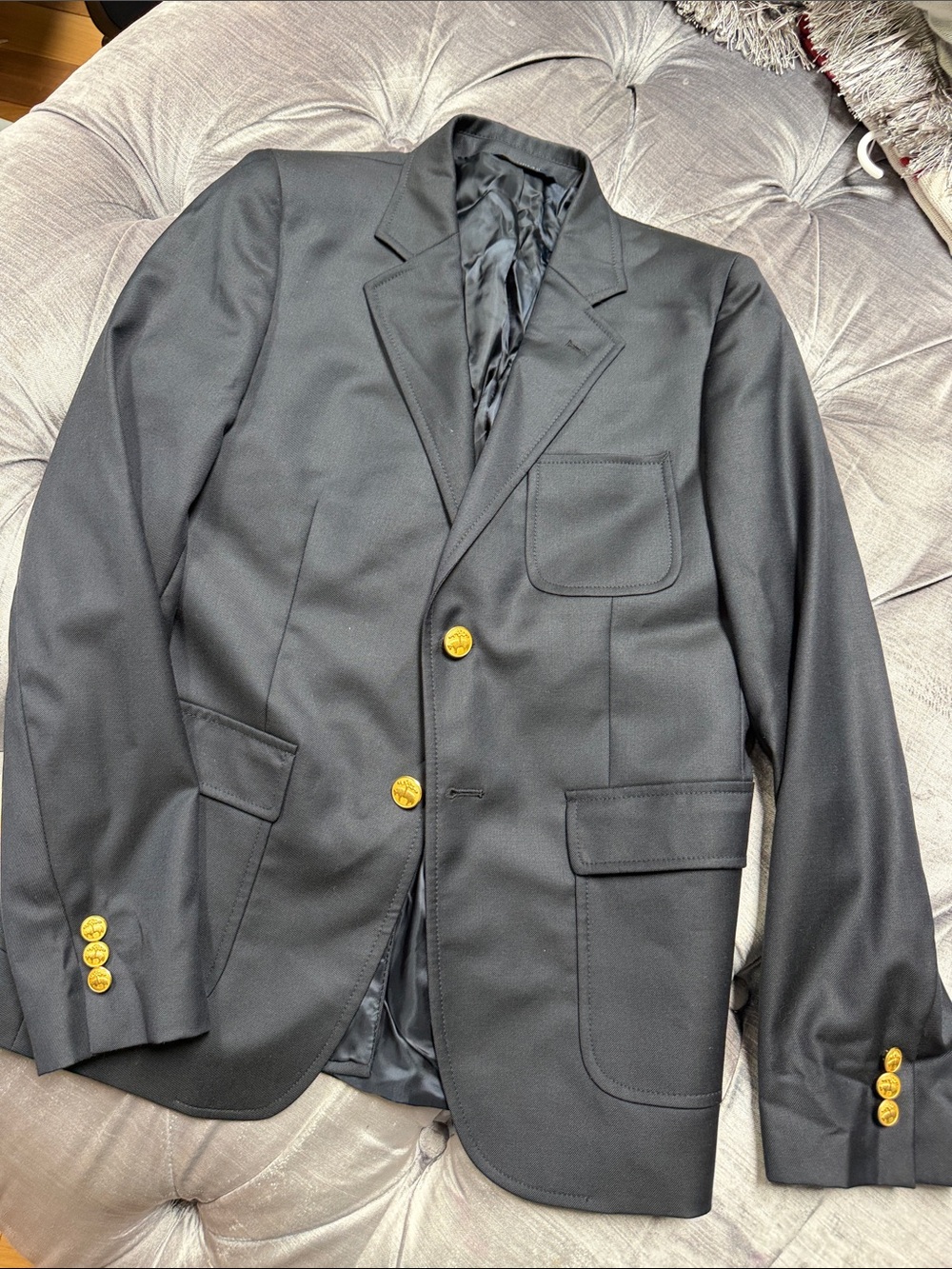 Brooks Brothers Boys's Blazer with Gold Buttons